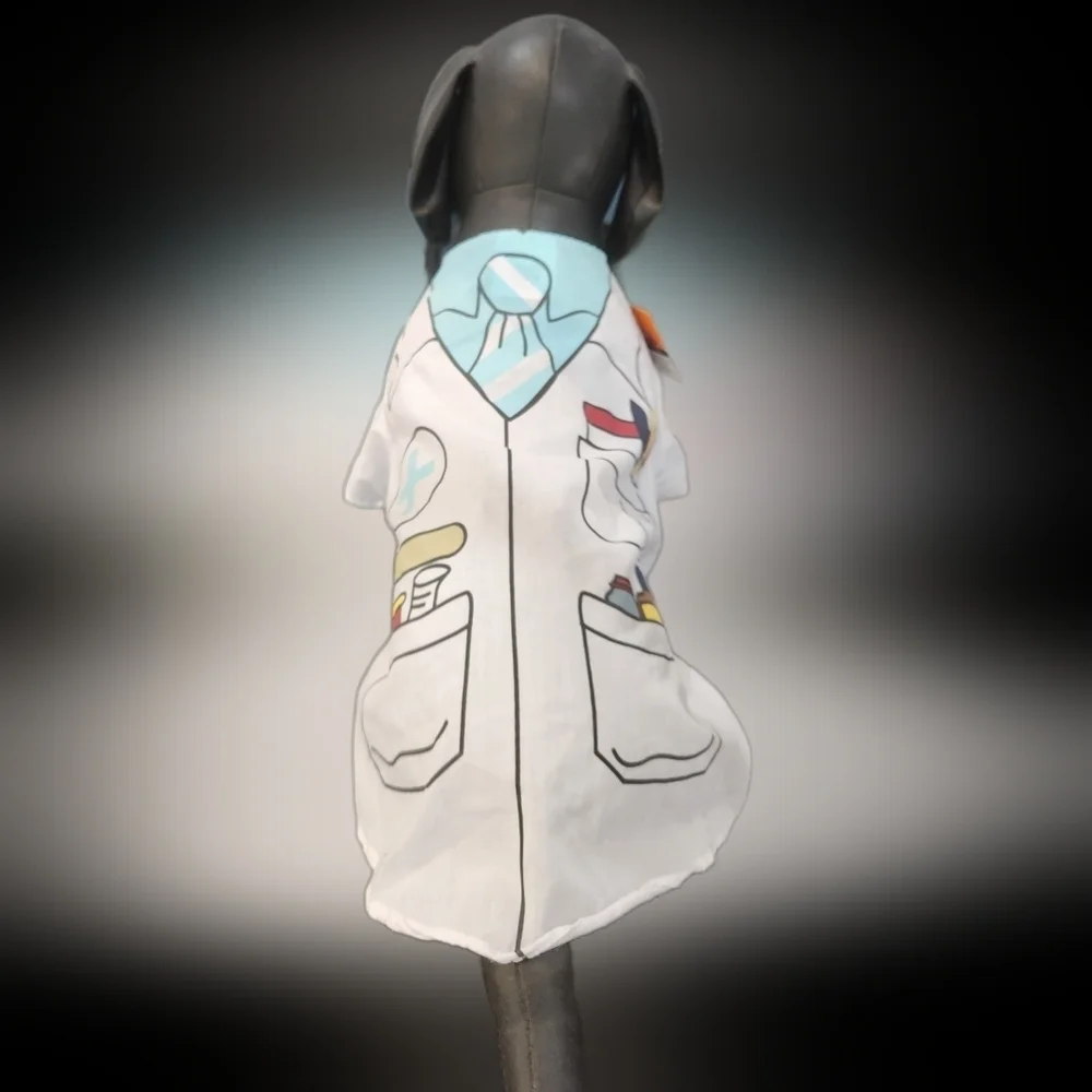 3/$20 Dog Pet Doctor Costume with Medical Theme